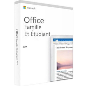 Clé Microsoft Office Famille et Etudiant